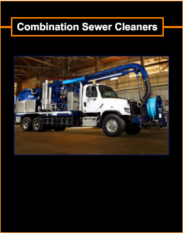 Combination Sewer Cleaners